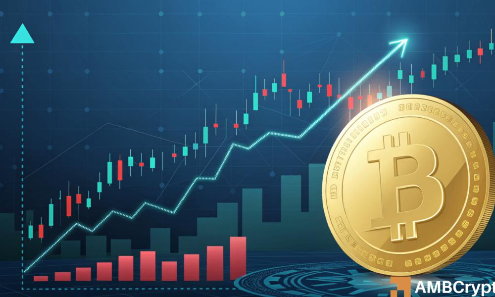 比特币即将测试篮板?这些指标表明“是”