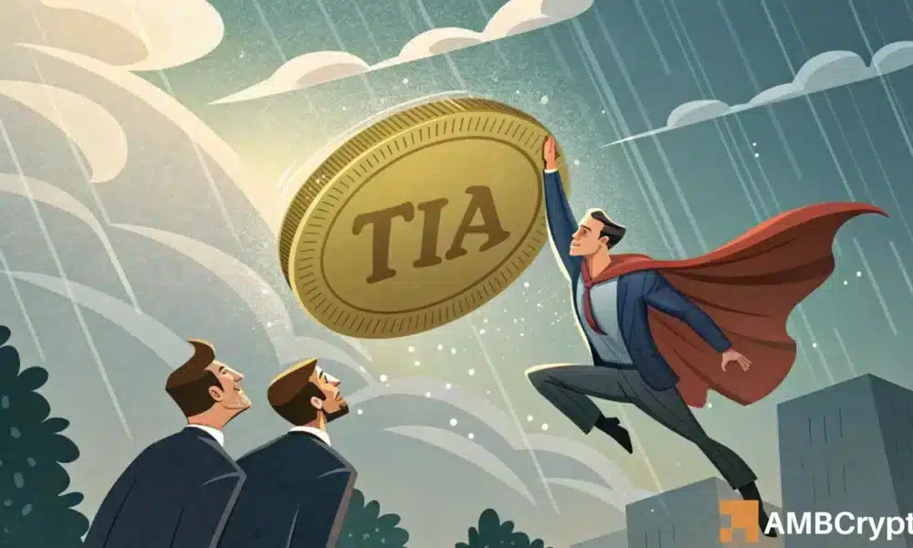 Celestia: 尽管BTC下跌,TIA的流入量依然激增。这些迹象揭示了原因。