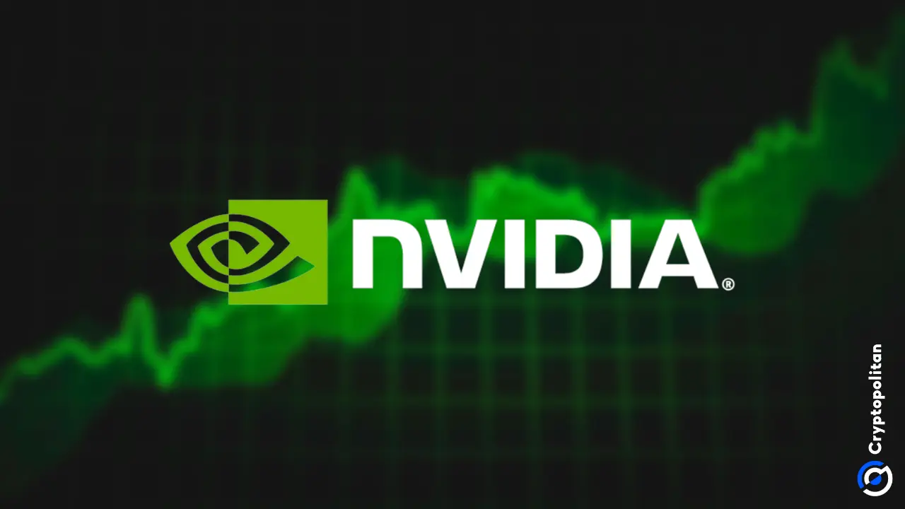 Nvidia 股价创历史新高,当日表现最佳