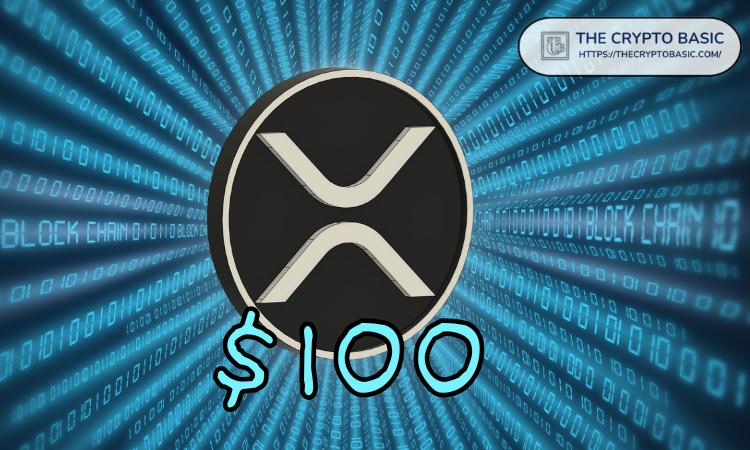 XRP每月增长3%，预计将达到100美元价格