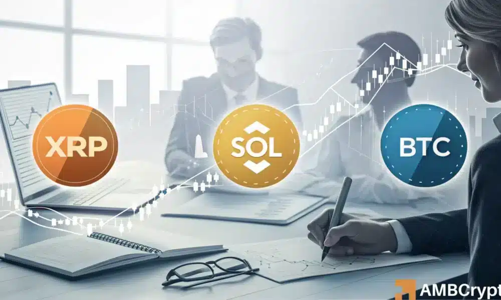 Update: 传统公司纷纷将XRP、SOL和BTC加密货币纳入企业金库!