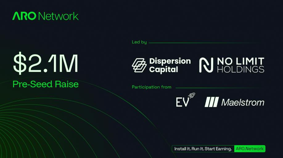 ARO Network完成210万美元融资,将用于扩展去中心化边缘云,实现AI和内容交付的愿景