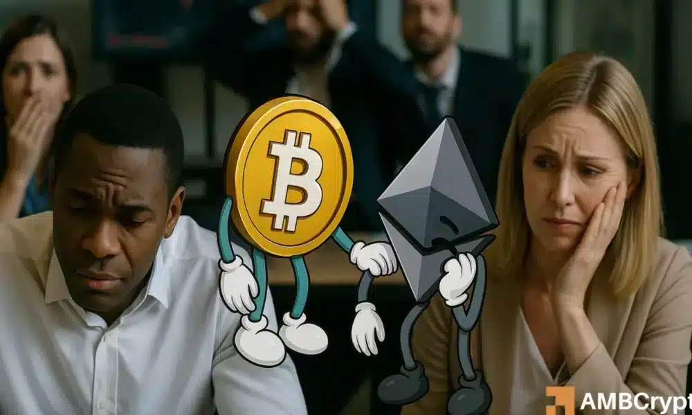 Is a Market Shift Imminent as Bitcoin and Ethereum ETFs Face .91 Billion Capital Outflow?