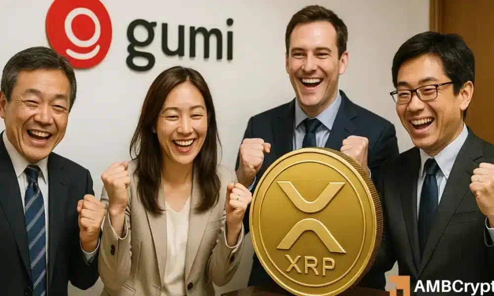 日本游戏公司 Gumi 投资 1700 万美元 XRP，选择跳过以太坊的原因