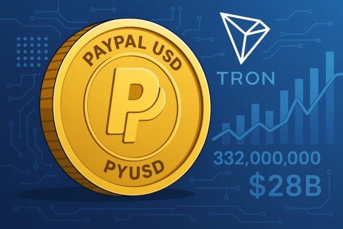 PYUSD进入TRON网络：3.32亿个账户和280亿美元的TVL，有何变化？